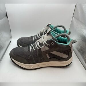 Geox Respira women’s grey suede sneakers size 8